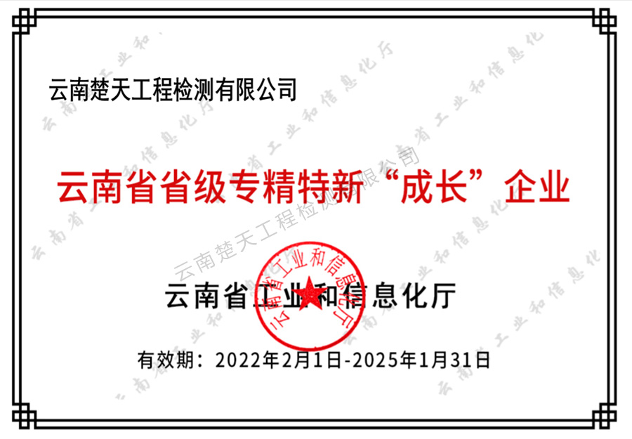 專精特新證書